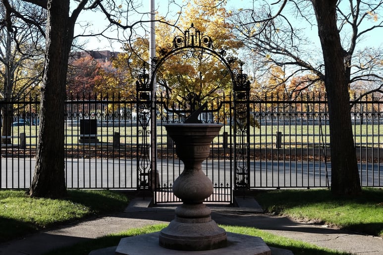 A Sun Dial in Harvard University