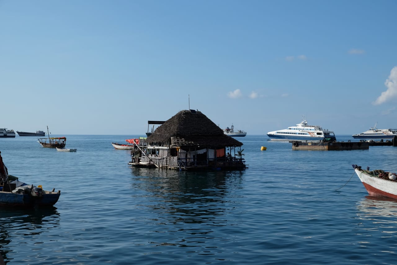 Small hut off of Stone Town